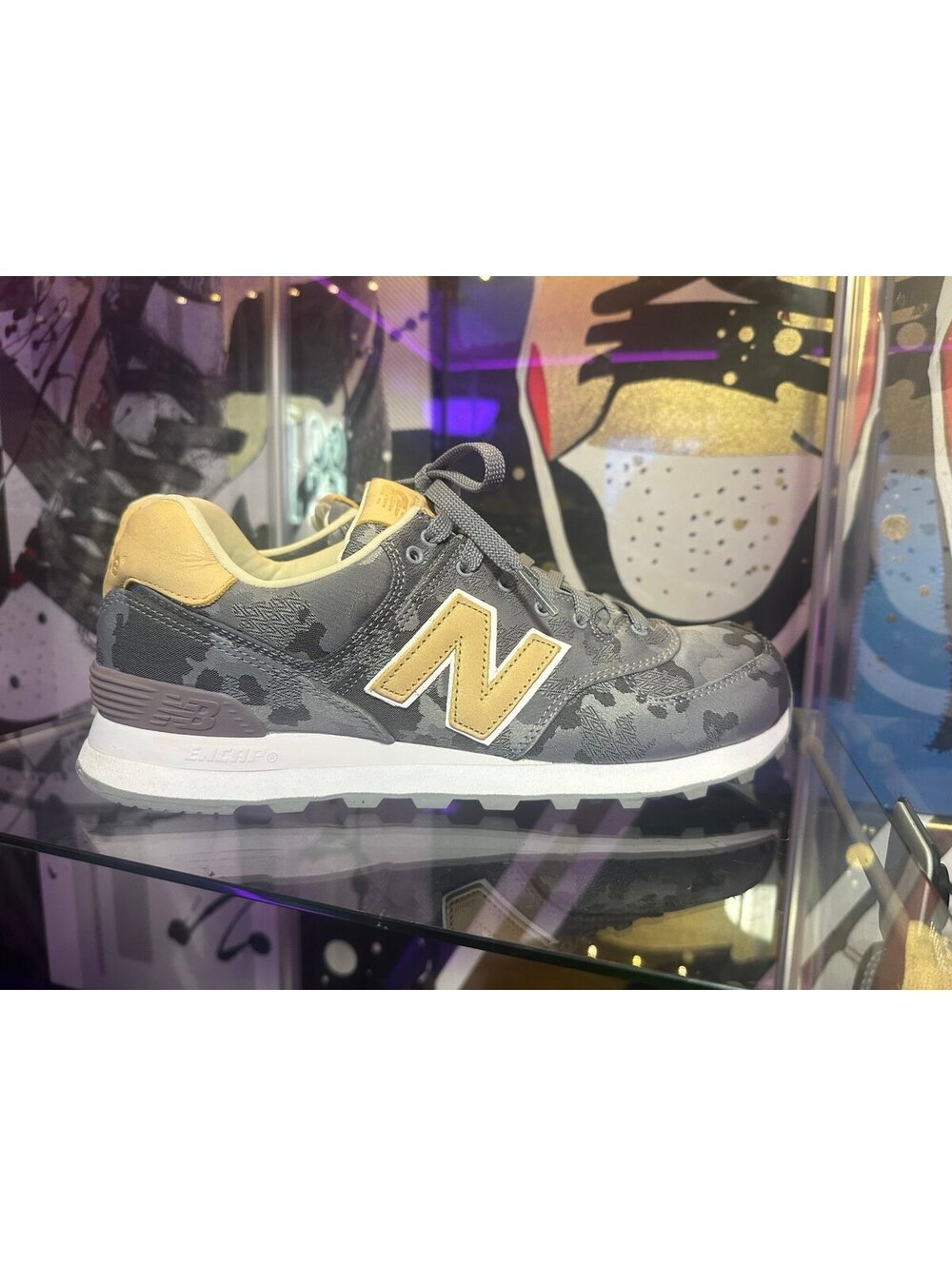 New Balance 574 'Steel Camo’ SIZE: 9.5